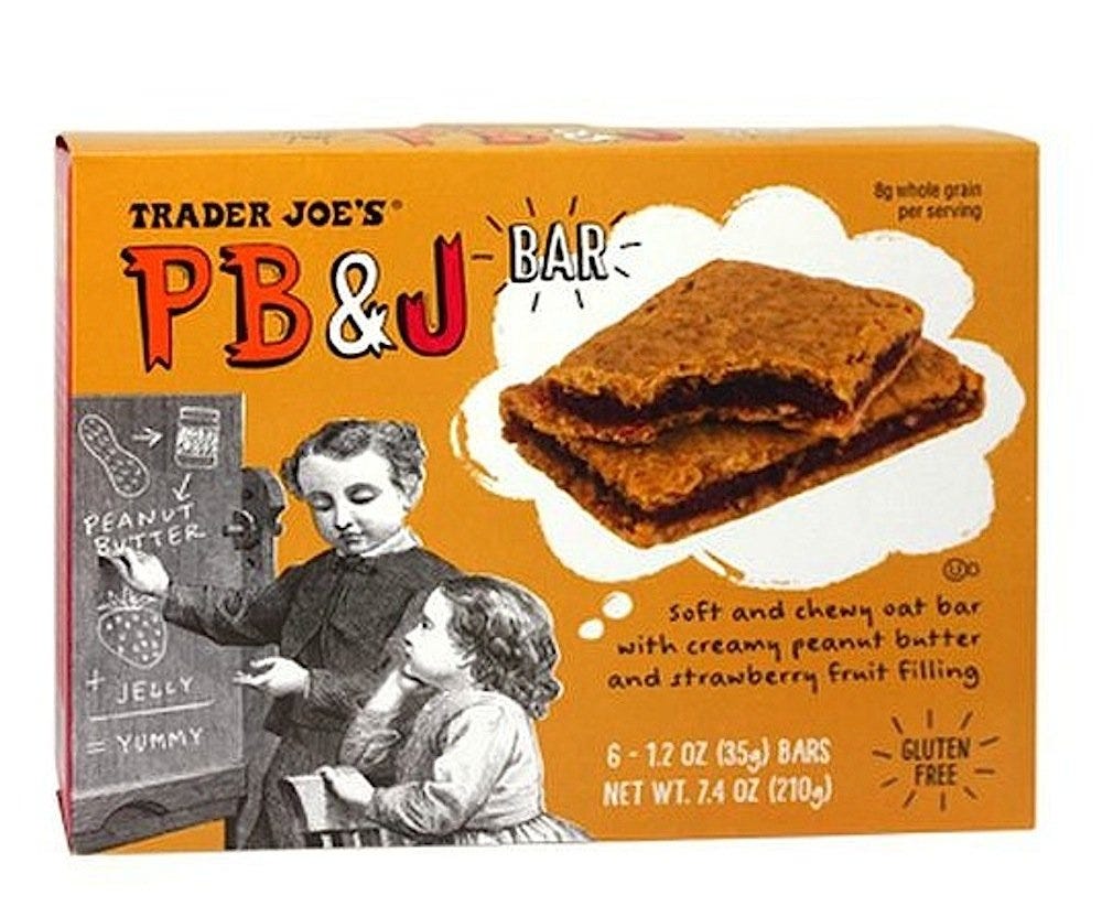 Amazon.com: Trader Joe's Gluten Free PB&J Bars (Pack of 2)