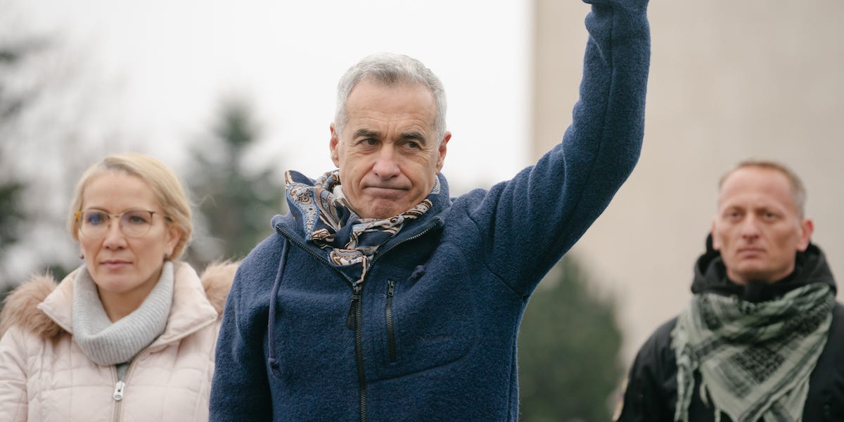 Călin Georgescu (Andrei Pungovschi/Getty Images)