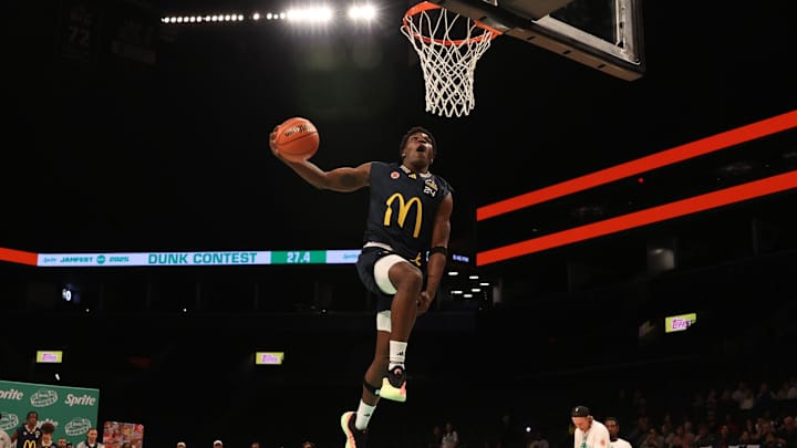 Baylor commit Tounde Yessoufou wins McDonald's All-American dunk contest