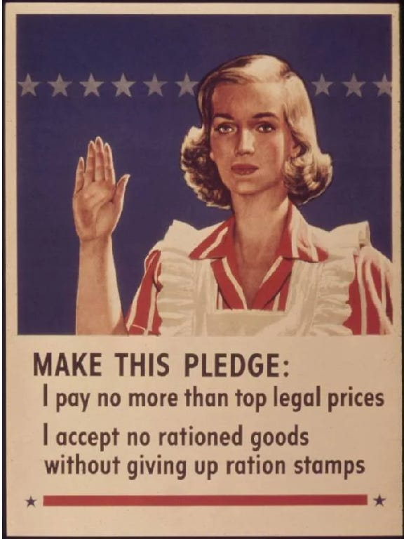 inflation rationing snoopers