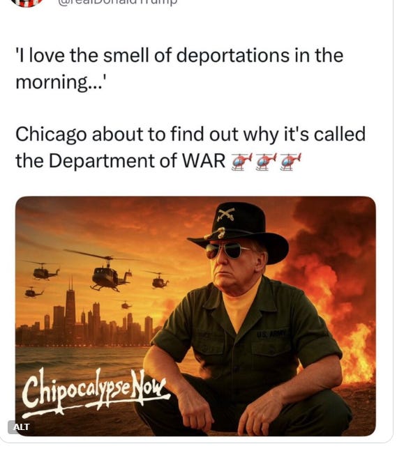 Trump Loves the Smell of Brutality in the Morning