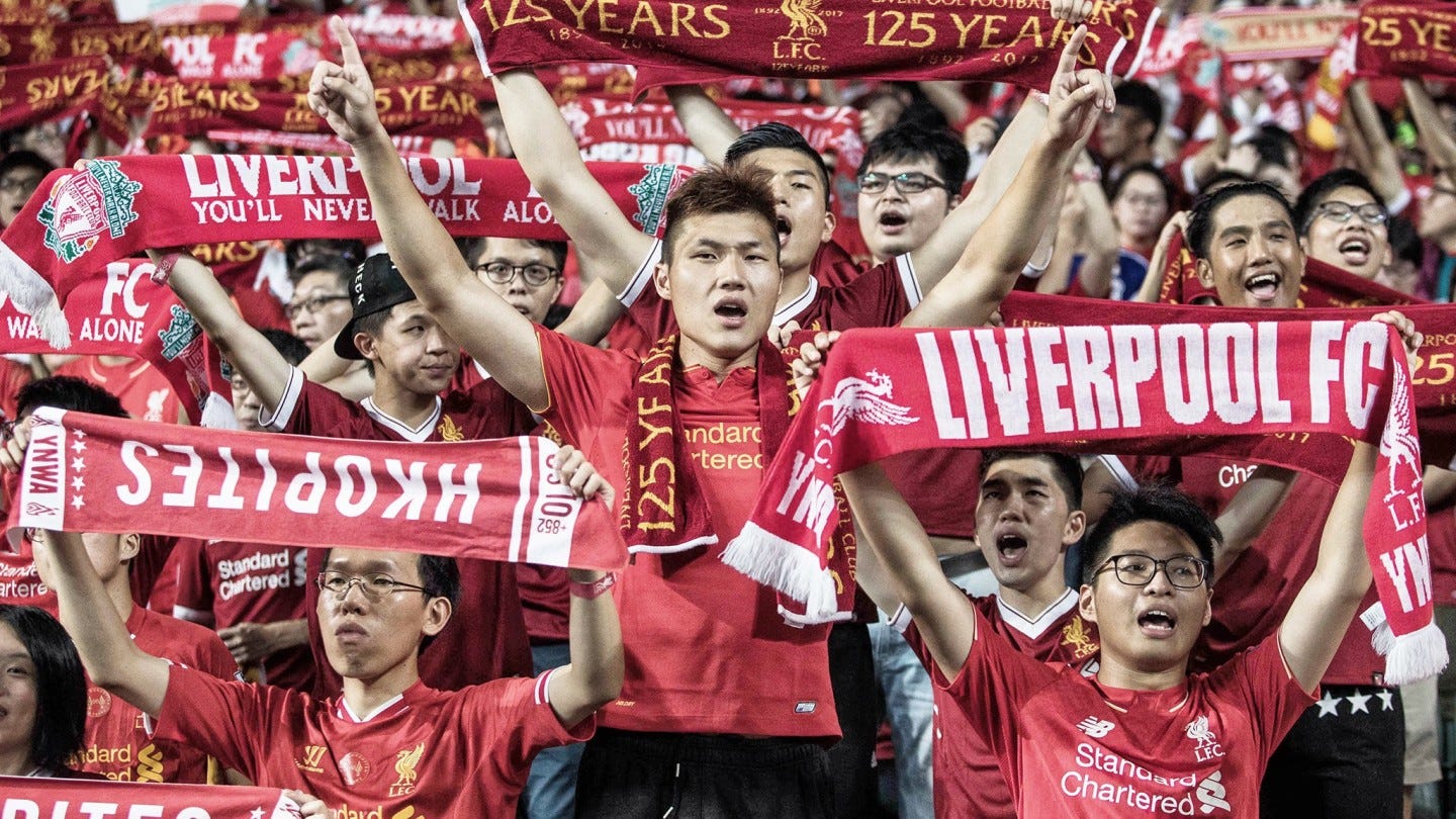 Football's relentless search for the 'Asian fan'