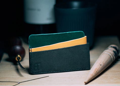 DIY Leather wallet