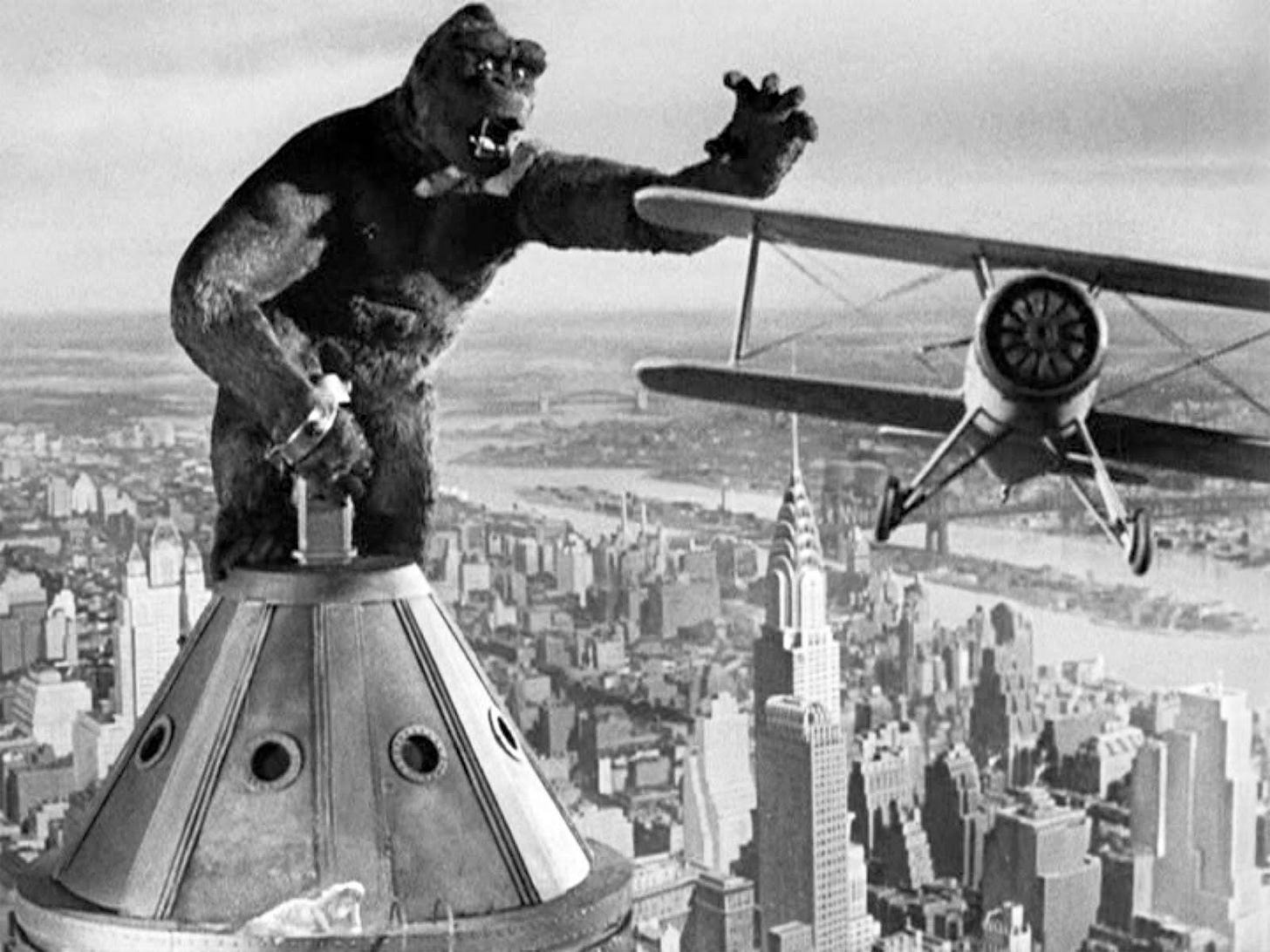 A gorilla on top of a plane

AI-generated content may be incorrect.