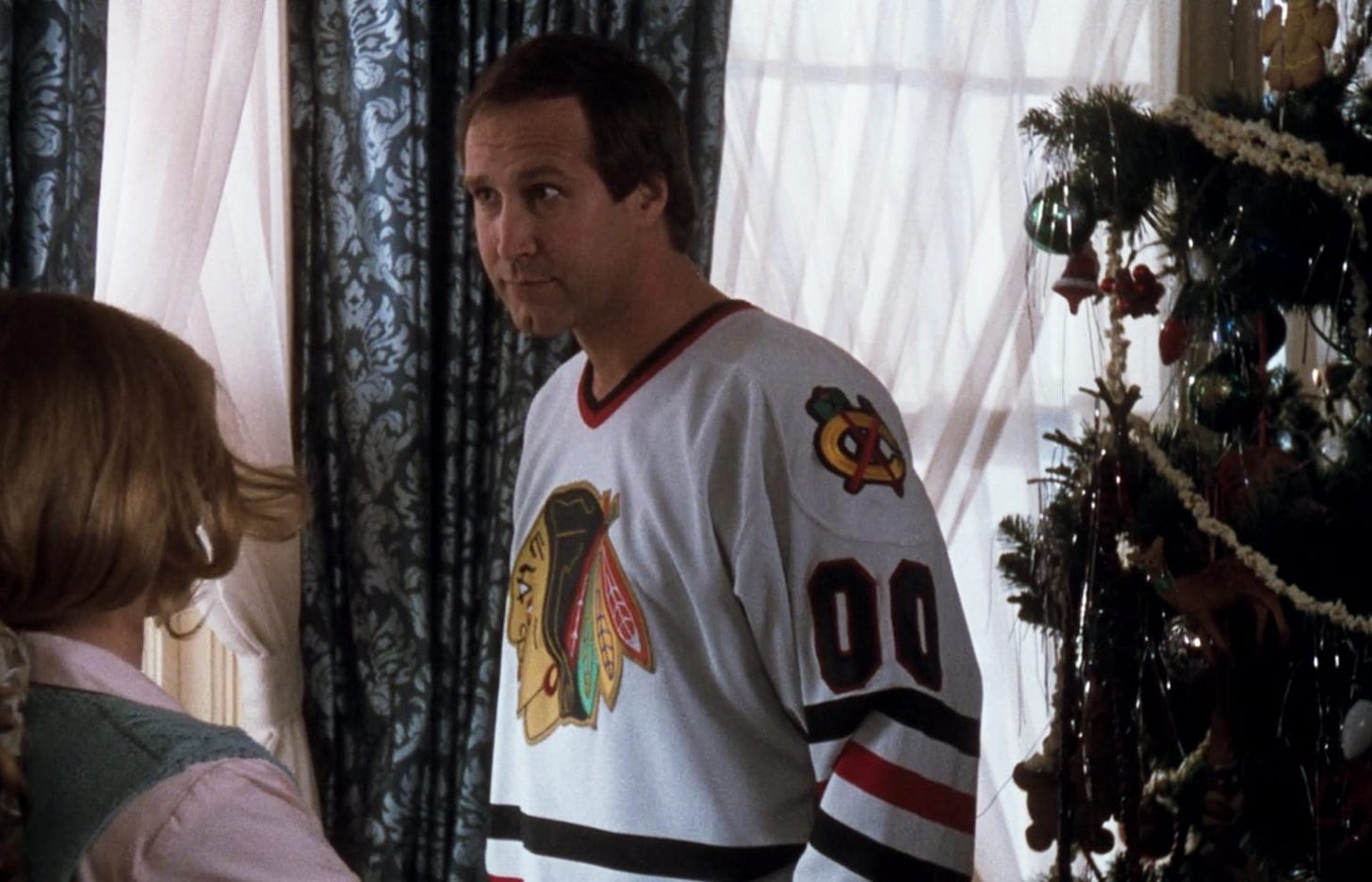 National Lampoon’s Christmas Vacation: Chicago Blackhawks – T-Shirts On Screen National Lampoon’s Christmas Vacation: Chicago Blackhawks – T-Shirts On Screen