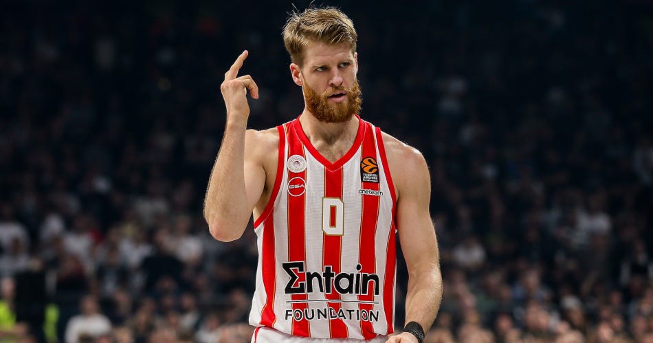 Olympiacos' Thomas Walkup to rehab his back in Boston - Eurohoops