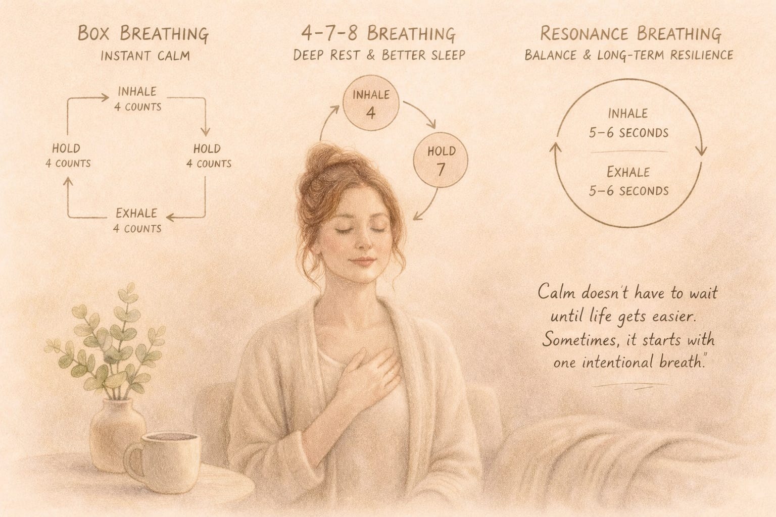 Breathing Exercises for Anxiety and Sleep: 3 Proven Techniques That ...