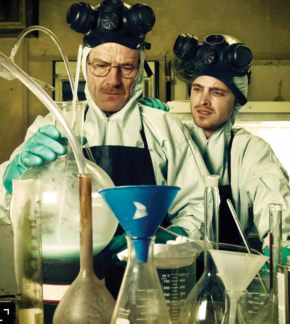 A photo of the Lab creating Hossam's drink
