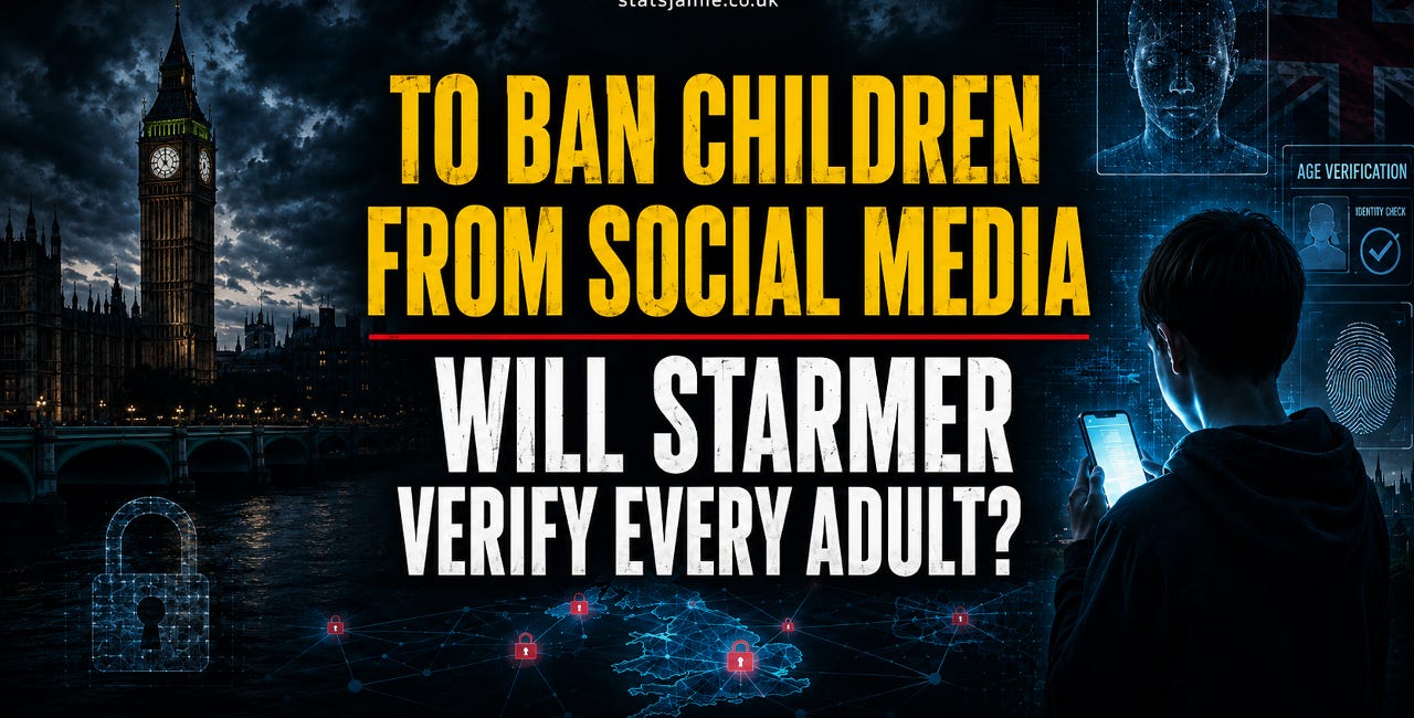 To Ban Children From Social Media, Will Starmer Verify Every Adult?