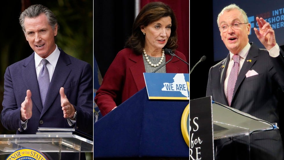 These three Democrat-led states are pushing ahead on gun control