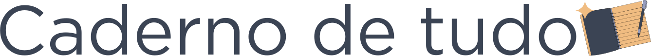Caderno de tudo