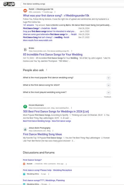 A screenshot of a Google search results with Reddit near the top and a ‘discussion and forums’ panel. A screenshot of a Google search results with Reddit near the top and a ‘discussion and forums’ panel.