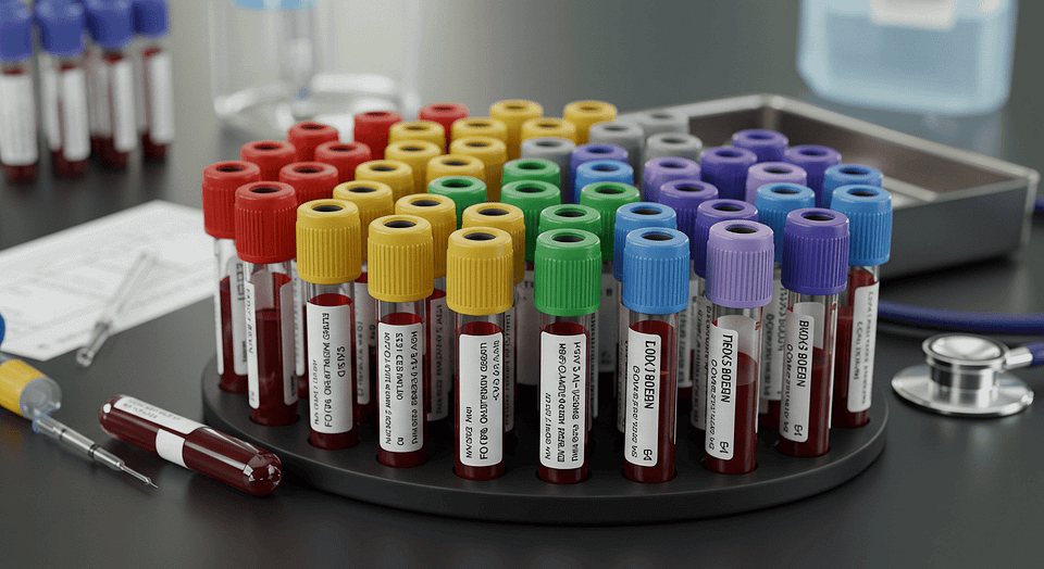 What Colour Blood Bottle for What Blood Test? - Life Fit Wellness
