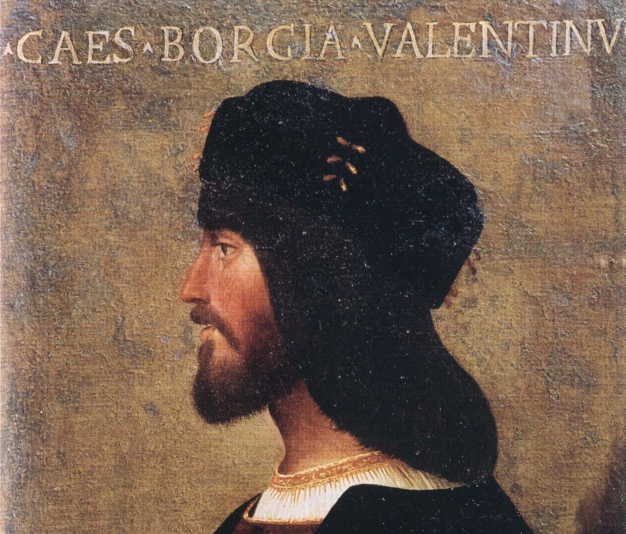 Cesare Borgia, Machiavelli's model for his Renaissance prince and alleged  inspiration for Leonardo's face of Christ