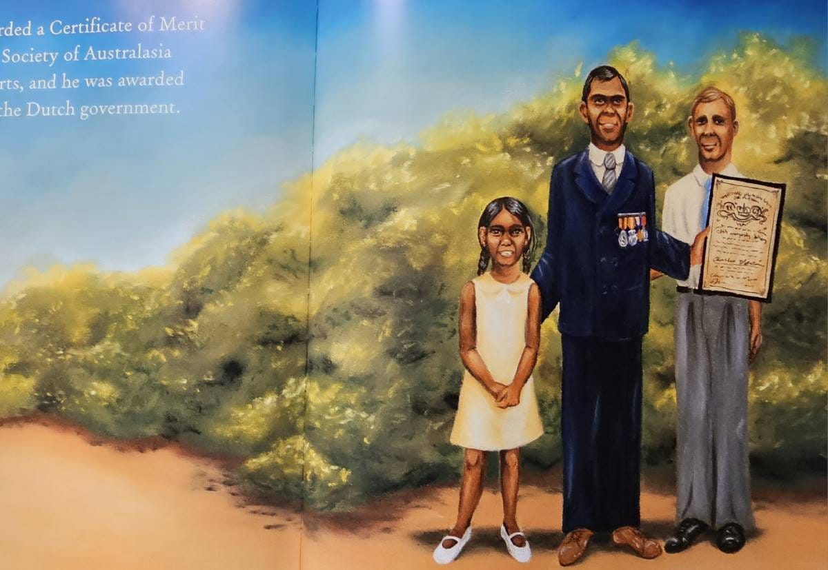 A detail from Charlie’s Swim. Written by Edith Wright and illustrated by Charmaine. A detail from Charlie’s Swim. Written by Edith Wright and illustrated by Charmaine.