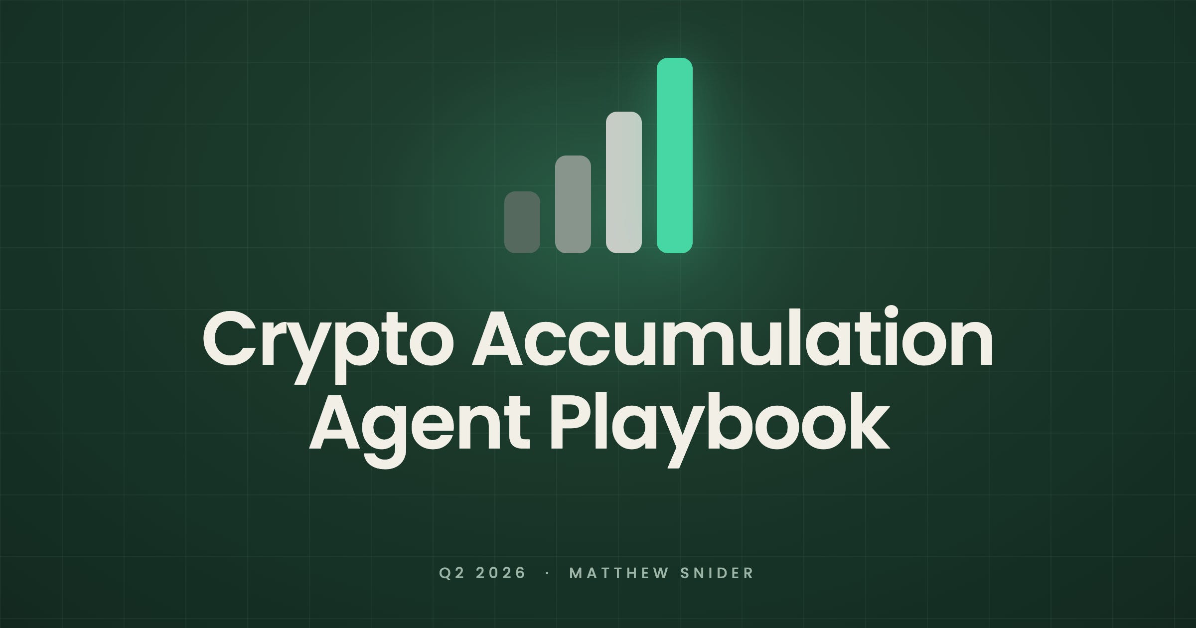 I Gave an Agent $2,500 to Trade Bitcoin for Me. Build Your Own With This Playbook.