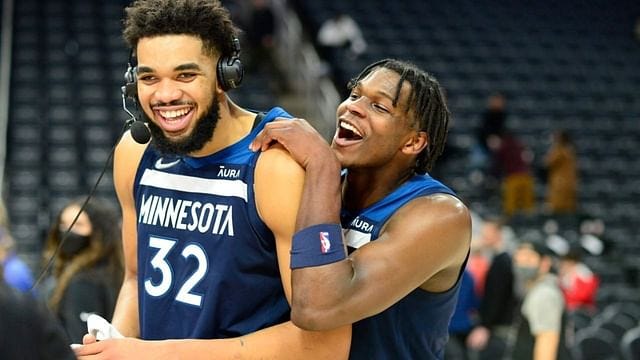 You don't know who A-Rod is?”: Karl-Anthony Towns hilariously mocks  teammate Anthony Edwards' bold baseball stardom claims