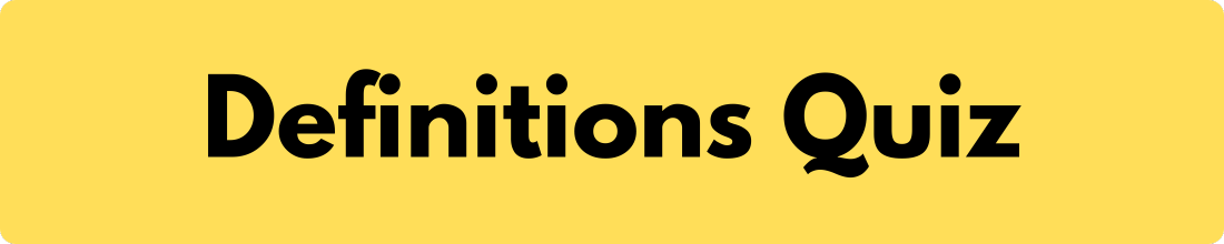 Definitions Quiz