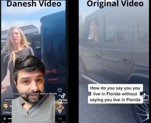 Caught in the Stitch: How TikTok’s Danesh “ThatDaneshGuy” Noshirvan faked a mob, edited reality, and destroyed a woman’s life with AI.