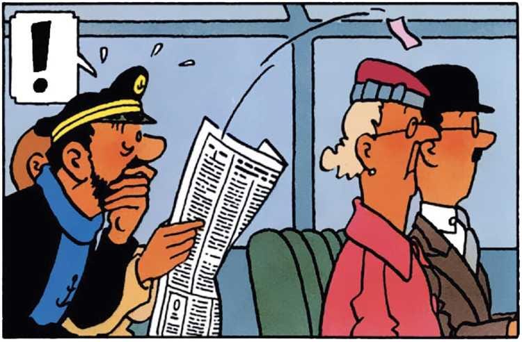 Le sparadrap du capitaine Haddock