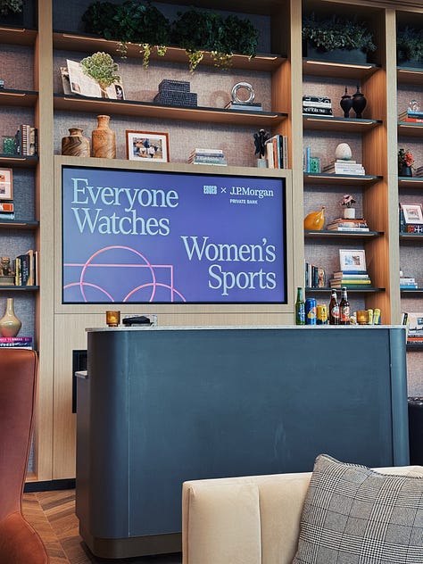 Esses x J.P.Morgan drinks in NYC