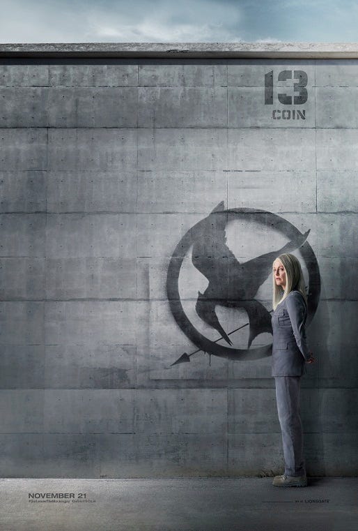 Character poster Coin Hunger Games Mockingjay Character poster Coin Hunger Games Mockingjay