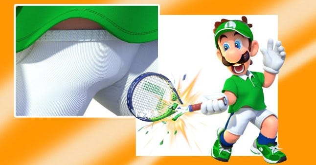 Nintendo reveals Luigi's penis and fans are going nuts ...