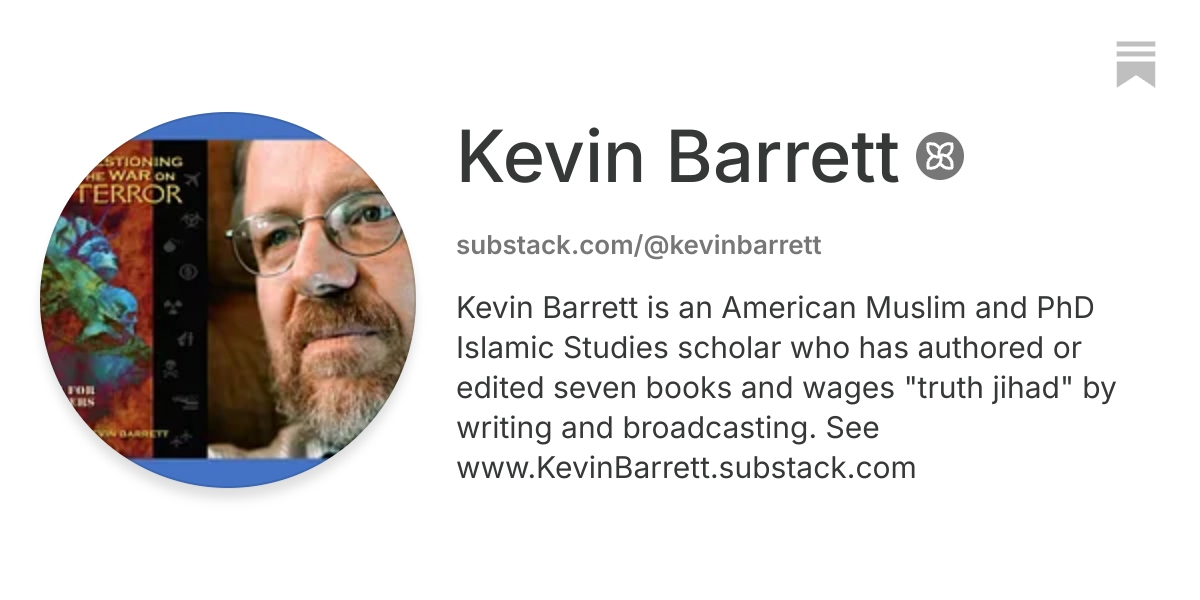 Kevin Barrett | Substack