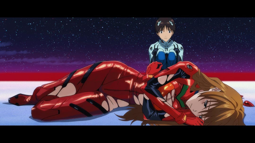 Why does Asukas plug suit need to be torn? : r/evangelion