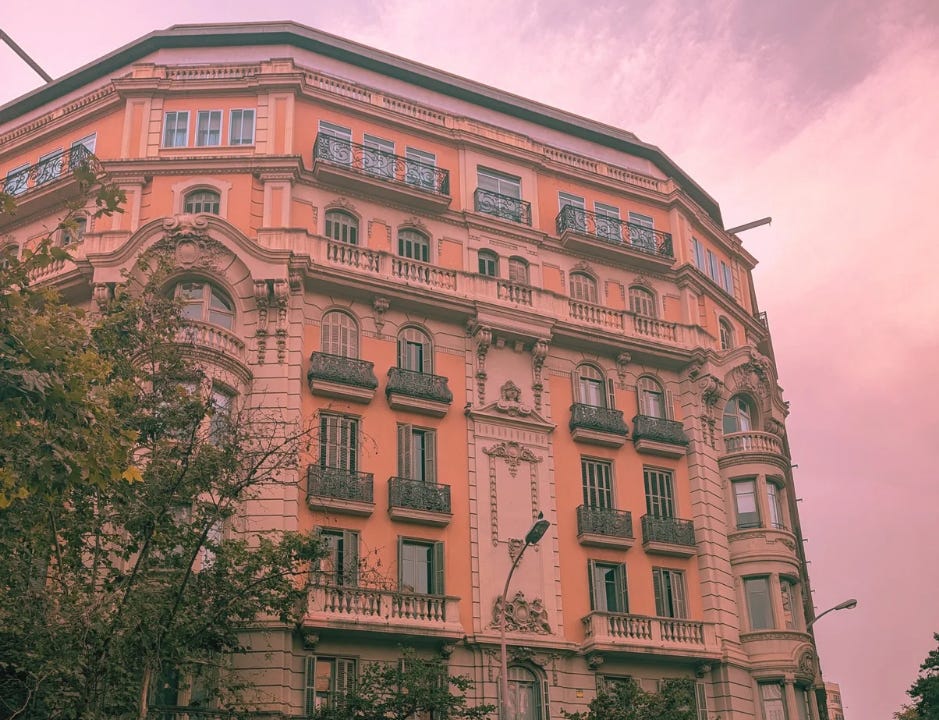 The hostel mindset lead image, taken in Barcelona Spain, August 2025