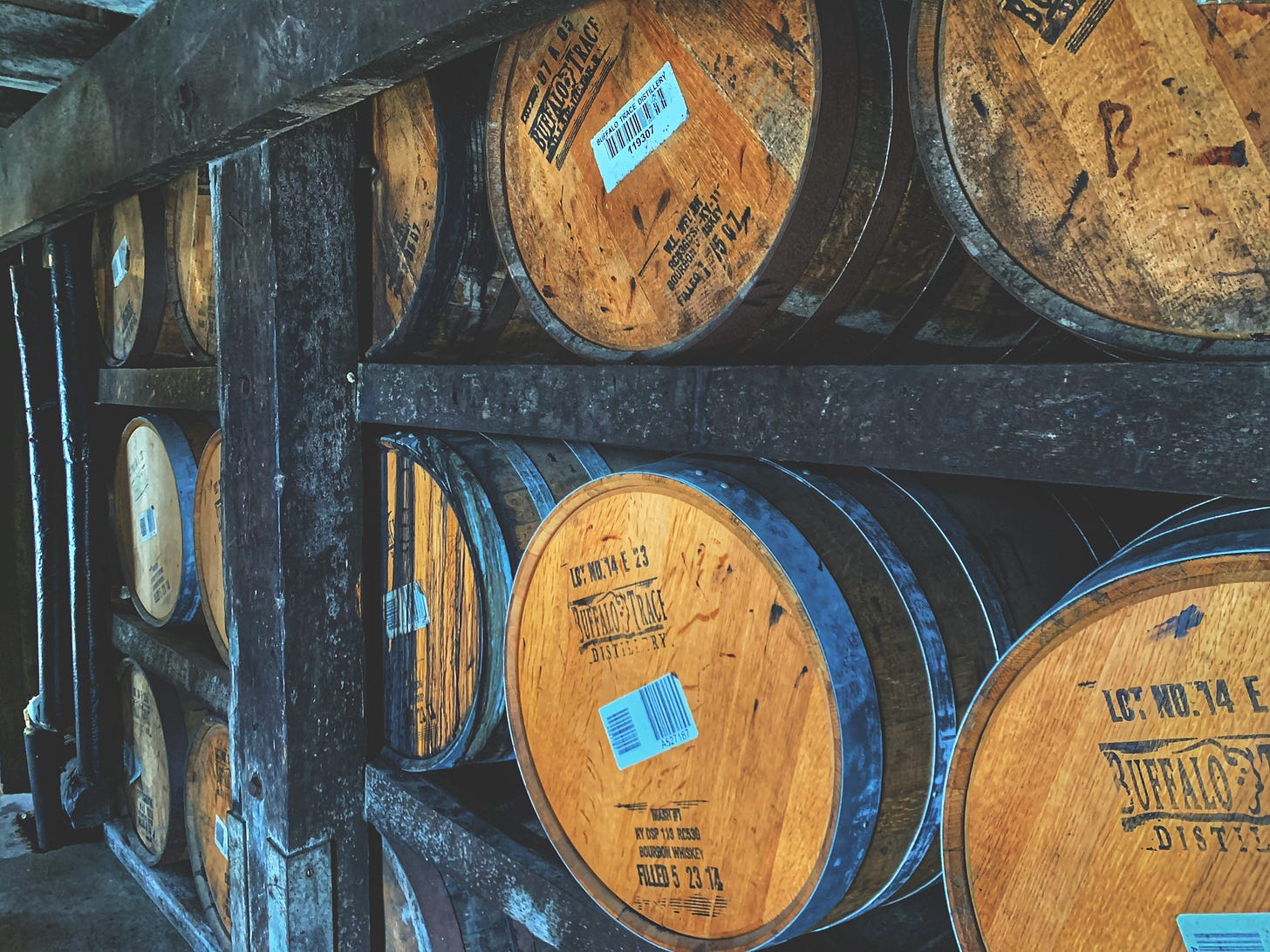 Buffalo Trace Bourbon Whiskey Barrels