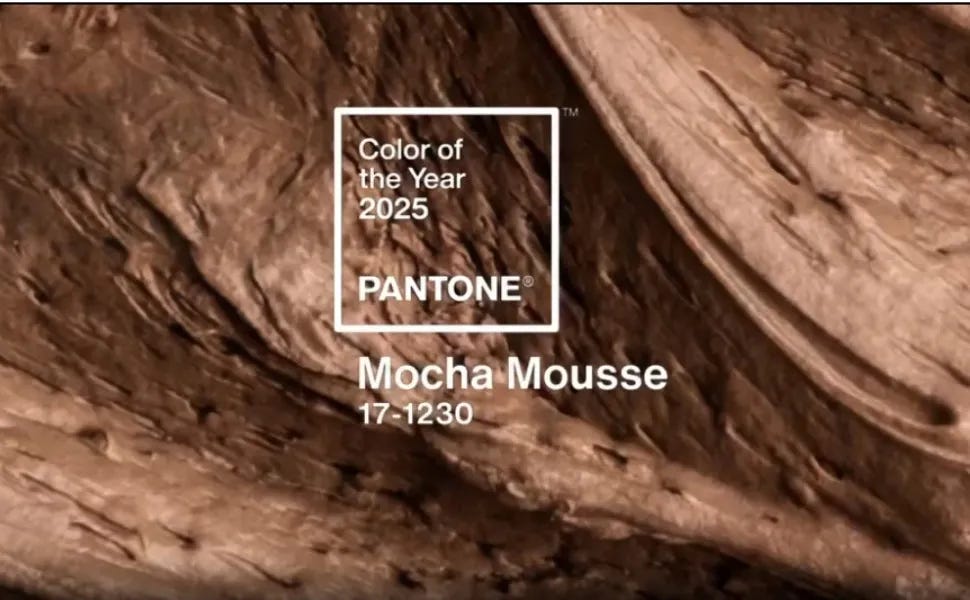 Pantone declara 'Mocha Mousse', marrom suave e evocativo, como a cor do ano  | Tribuna Online | Seu portal de Notícias