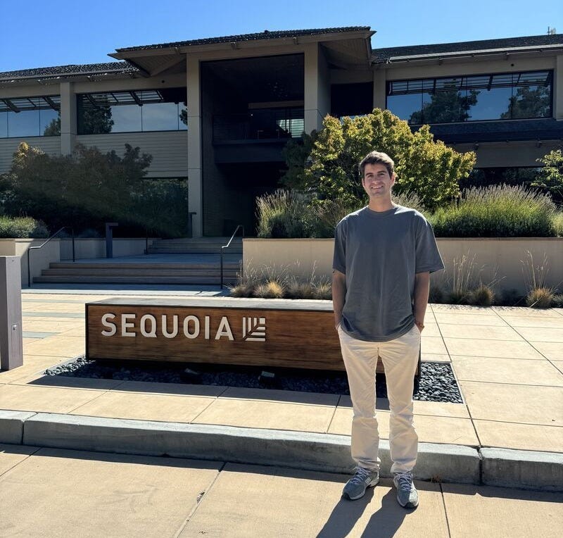 Sequoia Capital 🌿 is one of those legendary Silicon Valley names everyone's heard of—managing ~$85B and backing giants like Apple, ByteDance, and Cisco. But how do they spot these winners… | Guillermo Sequoia Capital 🌿 is one of those legendary Silicon Valley names everyone's heard of—managing ~$85B and backing giants like Apple, ByteDance, and Cisco. But how do they spot these winners… | Guillermo