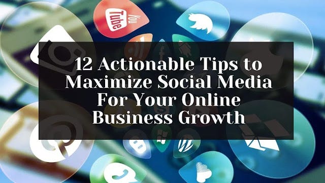 Social media for business growth