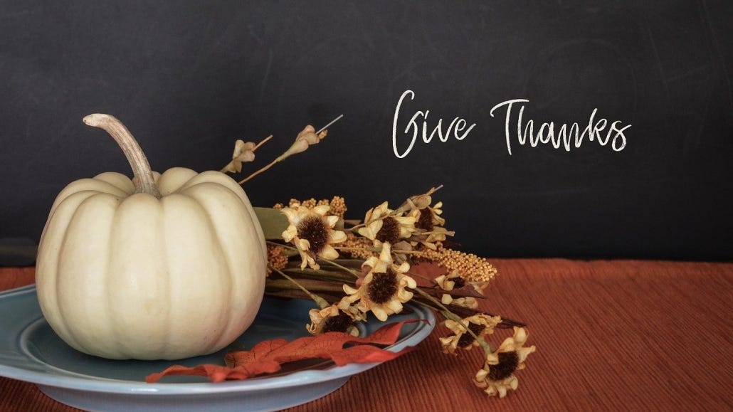 Give Thanks!