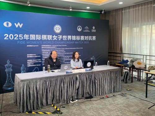 photos of Broadcasts in English (L) and Chinese (R)