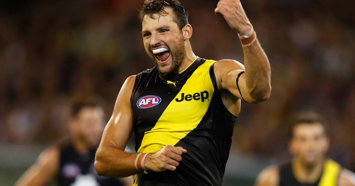 Toby Nankervis appointed co-captain of Richmond Football Club | The  Advocate | Burnie, TAS
