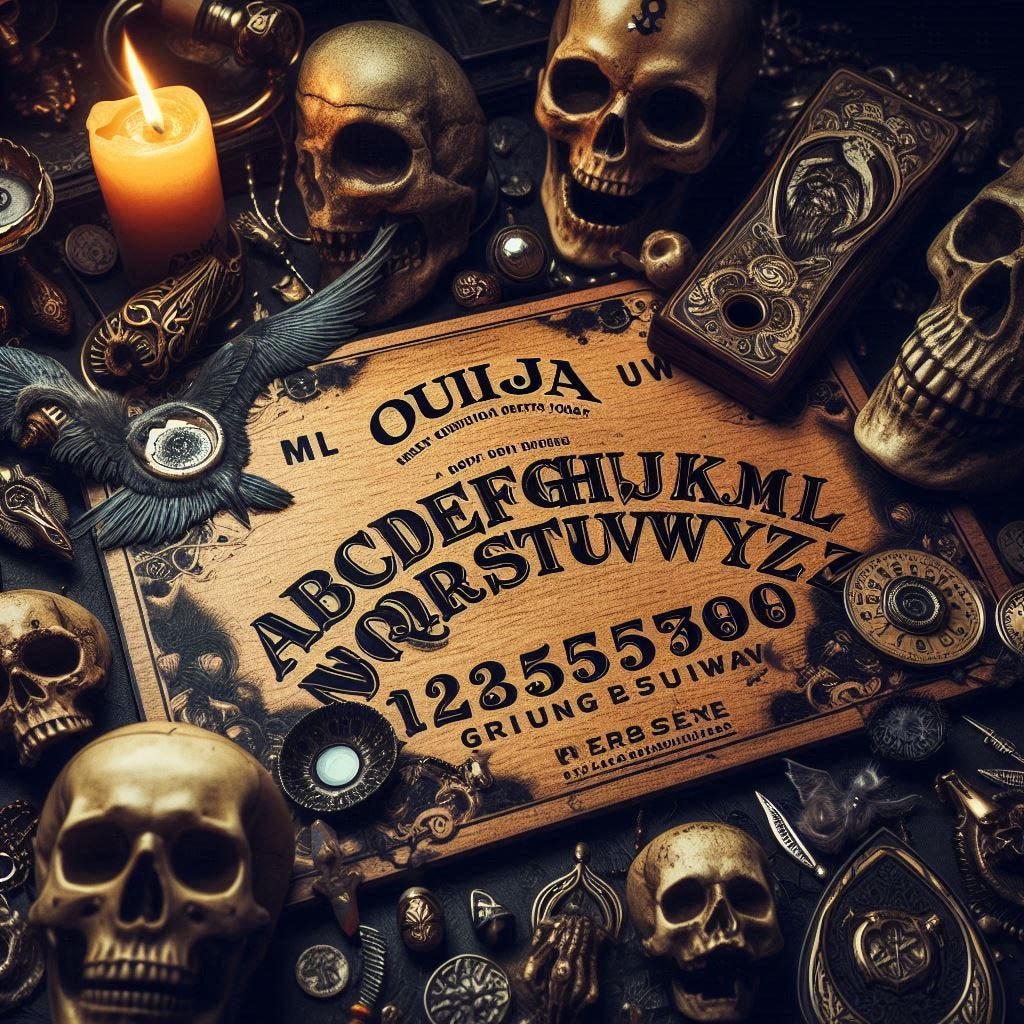 Os tabuleiros Ouija podem Invocar demônios perigosos.