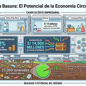 ¿La basura es igual a dinero? Un enfoque de economía circular