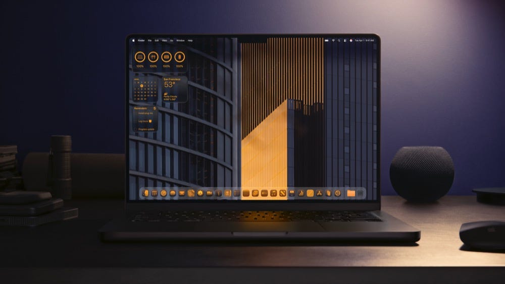 Grafika promująca nadchodzący sytem macOS 26.