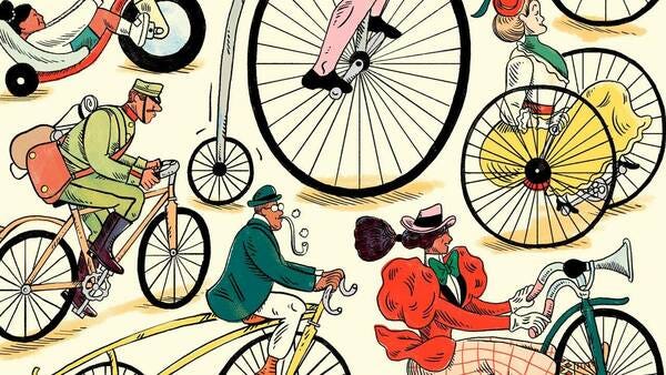 "La vie derrière le guidon est à la fois charmante et dangereuse"