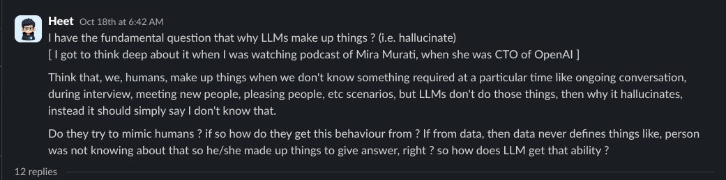If LLMs just predict the next token, why do we see confident (but wrong) answers?