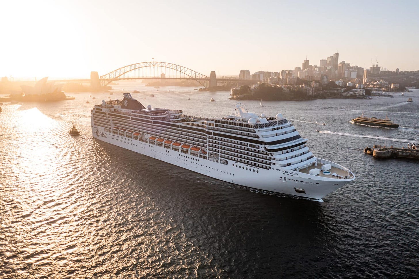MSC Magnifica stops in Sydney, ready to take Aussies to the Med - Travel  Weekly