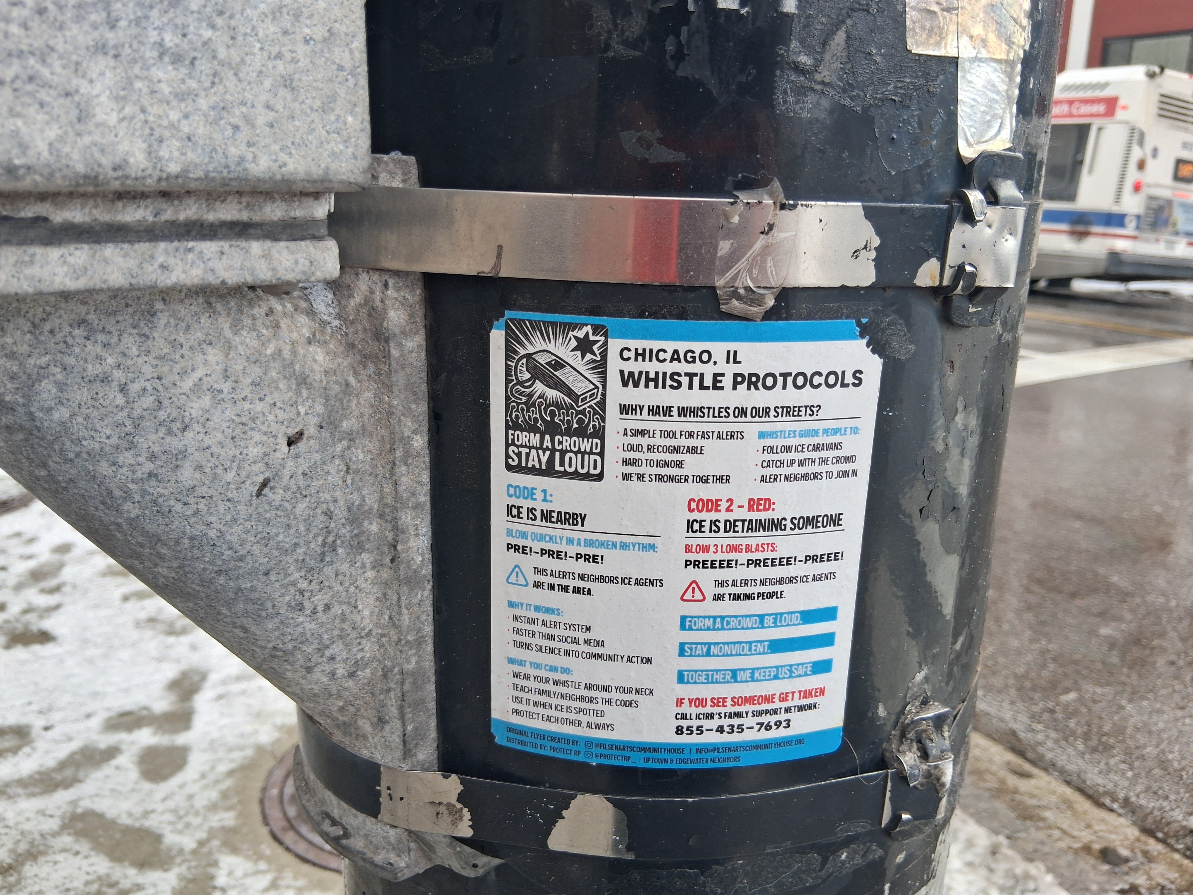 Anti DHS signs in Chicago - Michael Volpe Investigates