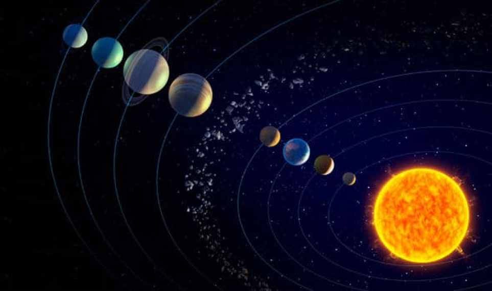 Apparently he would frequently talk about the solar system as a child