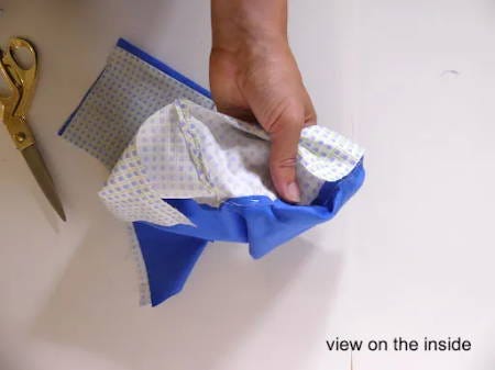 Don’t Sew Through the Main Fabric Don’t Sew Through the Main Fabric