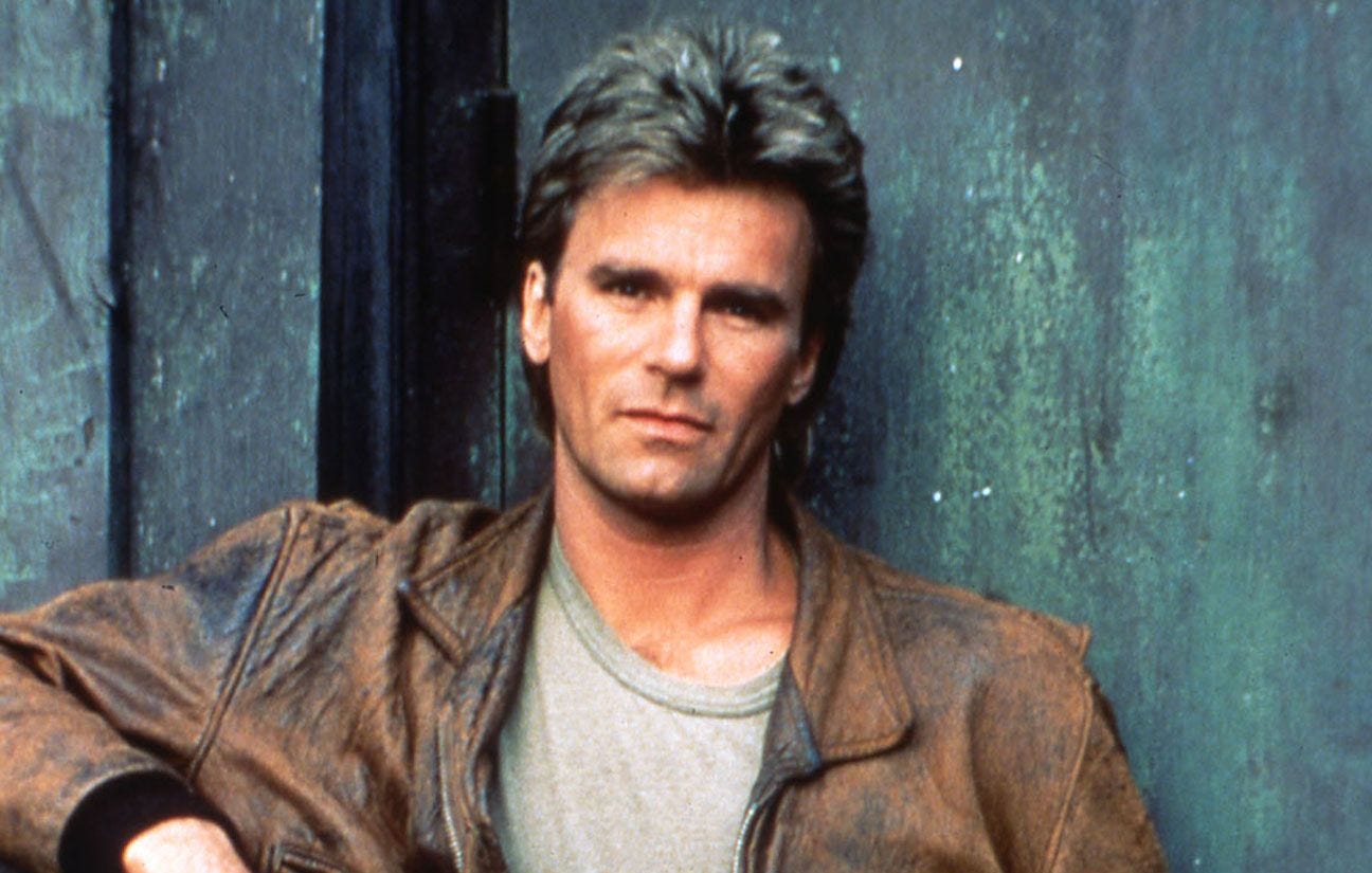 Richard Dean Anderson is Angus MacGyver