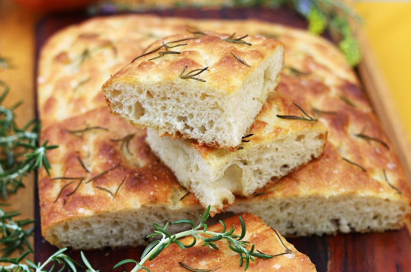 Abby Dodge’s No-Knead Focaccia Abby Dodge’s No-Knead Focaccia
