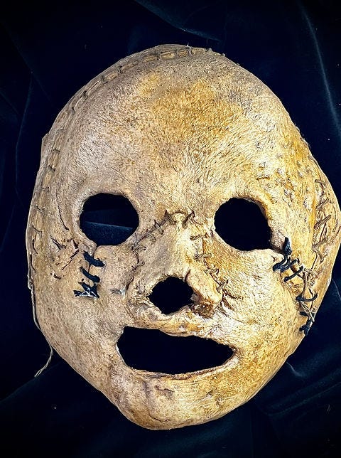 Dead Skin Mask (half-mask) | Midnight Creep Studi