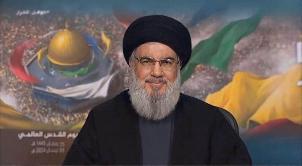 Secretary General of Hezbollah, Sayyed Hassan Nasrallah (ScreenGrab) Secretary General of Hezbollah, Sayyed Hassan Nasrallah (ScreenGrab)